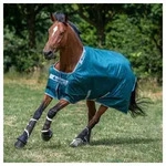 Bucas Pferde-Regendecke Bucas Atlantic Turnout 50g - Green 130 cm