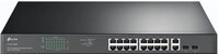 tp-link TL-SG1218MP 18-Port Gigabit-Rackmount-Switch mit 1 Netzwerk-Switch