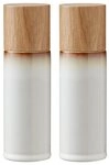 Bitz Salz- / Pfefferstreuer Salz-& Pfefferset cream 17 cm, (Salz-&