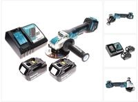 Makita Akku-Winkelschleifer DGA 519 RM Akku Winkelschleifer 18 V 125 mm...