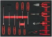 KS Tools Schraubendreher, (12 St), Und Zangen-Satz, 12-teilig in 1/1...