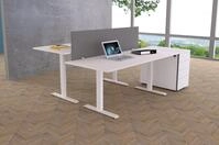 KERKMANN Schreibtisch Sitz-/Stehtisch Move 1 elektr. h&ouml;henverstellbar bis...