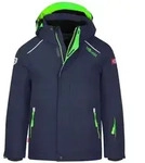 TROLLKIDS Winterjacke Holmenkollen PRO Wasserdicht blau|gr&uuml;n 104 (3-4J)