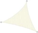 Sol Royal Sonnensegel Sonnensegel dreieckig Wasserdicht 3x3x3m SolVision PS9, Creme,