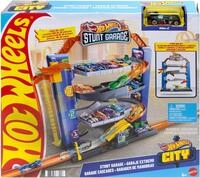 Hot Wheels Autorennbahn Hot Wheels GNL70 City Stunt Garage-Spielset Auto 3+...