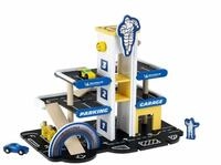 Theo Klein Spiel-Parkhaus Michelin Parkhaus mit 3 Ebenen Holz (1 St&uuml;ck), Lift,