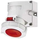 Mennekes CEE-Stecker Mennekes Wanddose 32A5p6h400V, IP67 9182 bunt