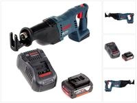 Bosch Professional Kompakt-Handkreiss&auml;ge GSA 18 V-Li Akku S&auml;bels&auml;ge 18V + 1x Akku