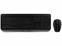 Cherry Gentix Desktop-Set - Tastatur & Maus - schwarz Tastatur- und Maus-Set