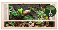 Repiterra Terrarium Holzterrarium mit Glasfront 80x40x40 cm mit Frontbel&uuml;ftung