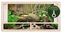 Repiterra Terrarium Holzterrarium mit Glasfront 120x60x60 cm mit Frontbel&uuml;ftung