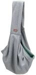 TRIXIE Tiertransporttasche Fronttasche Soft - hellgrau/mint - 22 &times; 20 &times; 60 cm