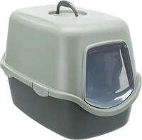 TRIXIE Katzentoilette Katzentoilette Vico - anthrazit/grau-gr&uuml;n - 40 &times; 40 &times; 56 cm
