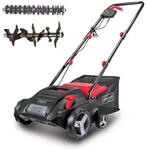 Scheppach Elektro-Vertikutierer SC32, 32 cm Arbeitsbreite, Inklusive Vertikutierwalze