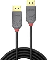 Lindy 3m DisplayPort 1.2 Kabel, Anthra Line 36483 HDMI-Kabel, DisplayPort 1.2