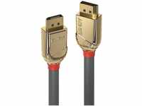 Lindy LINDY DisplayPort Kabel 2.00m, Gold Line Video-Kabel
