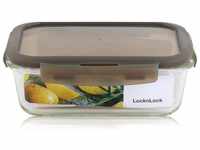 Lock&Lock Boroseal Frischhaltebox rechteckig grau 2 L