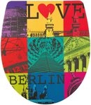 ADOB WC-Sitz Berlin, Absenkautomatik, zur Reinigung auf Knopfdruck abnehmbar