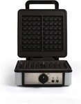 LIVOO Waffeleisen DOP206 f&uuml;r belgische Waffeln, 1200 W