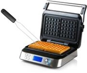 Domo Waffeleisen, 1600 W, f&uuml;r 2 Belgische & Br&uuml;sseler Waffeln Doppel Wafflemaker