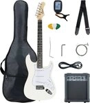 McGrey E-Gitarre Rockit elektrische Gitarre, ST-Style, Komplettset 4/4, 8-St.,...