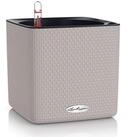 Lechuza&reg; Kr&auml;utertopf Cube Color 16 mit Stick-System sandbraun (Komplettset)