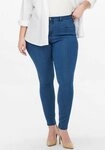 ONLY CARMAKOMA Skinny-fit-Jeans CARTHUNDER REG PUSH UP SK DNM