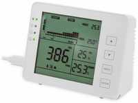 Logilink CO2-Messgerät mit Ampel, Temperatur- & Luftfeuchtigkeitsanzeige