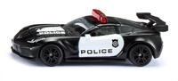 Siku Modelltraktor Siku 1545 Chevrolet Corvette ZR1 Police