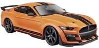 Maisto&reg; Modellauto Mustang Shelby GT500 '20 (orange), Ma&szlig;stab 1:24,...