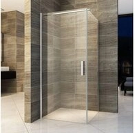 Aloni Eckdusche CR01-8080, BxT: 80x80 cm, 1-tlg., Aloni Duschkabine Eckdusche