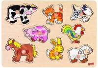 Gollnest & Kiesel Puzzle Steckpuzzle Bauernhof VII, Puzzleteile