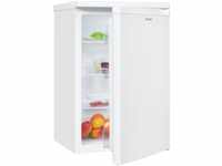 exquisit Kühlschrank KS16-V-040E weiss, 85 cm hoch, 55 cm breit, 127 L Volumen