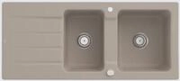Villeroy & Boch K&uuml;chensp&uuml;le 3380 02 AM, Rechteckig, 116/22 cm, Reversibel, 2...