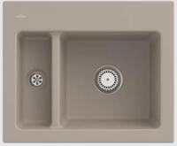 Villeroy & Boch K&uuml;chensp&uuml;le 6780 01 AM, Rechteckig, 62/22.5 cm, Subway Serie