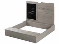 Roba Sandkasten mit Deckel mit Tafel & Haken (456011GA)