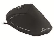 Mediarange MEDIARANGE USB-Maus MROS230, 6 Tasten, schwarz ergonomische Maus