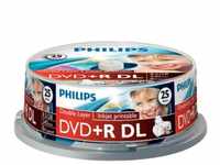 Philips DVD-Rohling Philips DVD Double Layer 240 min/8.5 GB 8x, Full printable,...