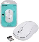 Logitech PC USB Maus M220 Silent Wei&szlig; 3 Tasten SilentTouch M&auml;use (Wireless Mouse