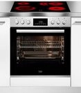 BEKO Elektro-Herd-Set BBUM12328X, mit 1-fach-Teleskopauszug, Gleichm&auml;&szlig;ige Hei&szlig;luft