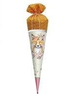 Roth Schult&uuml;te Lieblingsst&uuml;ck Funny Fuchs, 70 cm, rund, mit orangefarbigem