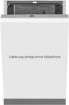 exquisit vollintegrierbarer Geschirrsp&uuml;ler EGSP2109-E-030E silber, 9 l, 9