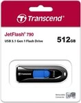 Transcend JetFlash 790K USB 3.1 USB-Stick 512 GB TS512GJF790K USB-Stick...
