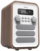 Denver DAB-48 WHITE Radio (DAB UKW Radio mit Weckfunktion, Bluetooth und