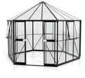 Vitavia Gew&auml;chshaus Galaxis 9000 ESG/HKP Schwarz Pergart EPH Treibhaus