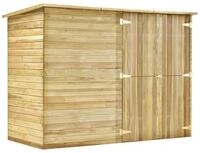 vidaXL Ger&auml;tehaus, Garten-Ger&auml;tehaus 232 x 110 x 170 cm Kiefernholz...