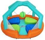 BESTWAY Planschbecken H2OGO!&trade; Wasserpark Dodge & Drench mit Dauergebl&auml;se 450 x 450