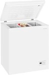 exquisit Gefriertruhe GT150-E-041E weiss, 70,5 cm breit, 142 l, 2‑in‑1 Gefrier- &