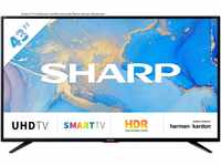 Sharp 4T-C43BJx LED-Fernseher (108 cm/43 Zoll, 4K Ultra HD, Smart-TV, 43BJ5E)