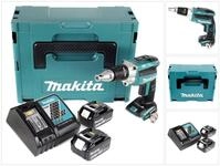 Makita Akku-Trockenbauschrauber DFS 250 RGJ 18 V Brushless + 2x Akku 6,0 Ah +